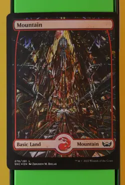 Mountain (Extended Art Foil) 278/281 - SNC MTG - Image 1