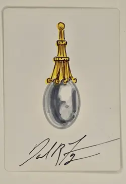 Mox Pearl Sketch Artist Proof Dan Frazier "Palude" Signed - Image 1