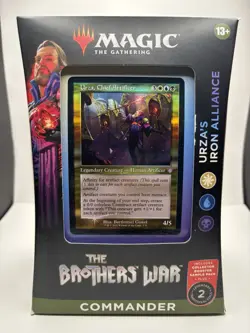 Magic The Gathering Commander Deck The Brothers War Urzas Iron Alliance - Image 1