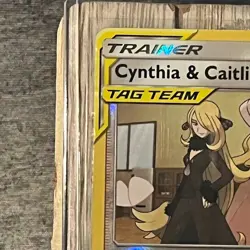Cynthia & Caitlin Rev Holo 189/236 Cosmic Eclipse NM / LP | Pokemon TCG Trainer - Image 4