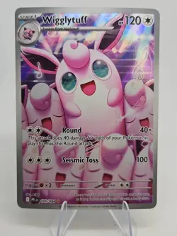 TCG Pokemon Wigglytuff 105/094 Me02: Phantasmal Flames Holo Pack Fresh 🔥 - Image 2