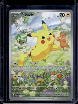 2023-25 Pokemon SV Black Star Promos SVP EN Pikachu #088 - Image 1