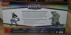 2pack-Pokemon TCG Prismatic Evolutions Lucario & Tyranitar Ex Premium Collection - Image 3