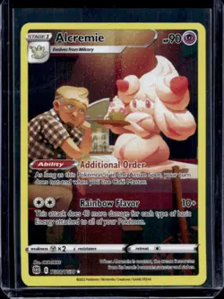 2022 Pokemon SWSH Brilliant Stars Alcremie Trainer Gallery Holo #TG08/TG30 - Image 1