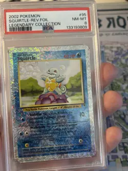2002 Pokemon Squirtle Rev Holo Legendary Collection PSA 8 🔥NM🔥 Cert# 133193809 - Image 4