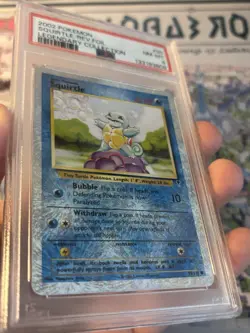 2002 Pokemon Squirtle Rev Holo Legendary Collection PSA 8 🔥NM🔥 Cert# 133193809 - Image 5