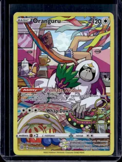 2022 Pokemon SWSH Brilliant Stars Oranguru Trainer Gallery Holo #TG12/TG30 - Image 1