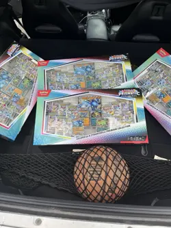 Scarlet & violet Prismatic Evolutions pokemon pack. LUCARIO &TYRANITAR exPREMIUM - Image 3