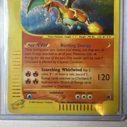 2002 Expedition Charizard Holo Foil Rare 6/165 WOTC E-Reader Series Pokemon - Image 3