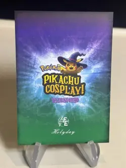 One Punch Man Pikachu #192 Laser Holo Electric Pikachu Cosplay - Pokemon ZL13 - Image 2