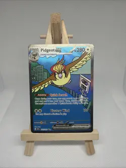 Pidgeot ex 225/197 Special Illustration Rare Obsidian Flames Pokemon TCG NM - Image 1