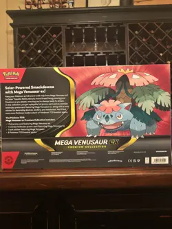 Pokemon TCG Mega Evolution - Mega Venusaur Ex Premium Collection Box - Image 2