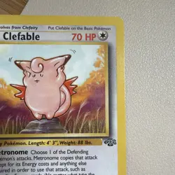Clefable 17/64 Jungle Unlimited Non Holo Rare 1999 WOTC Pokemon TCG LP - Image 4