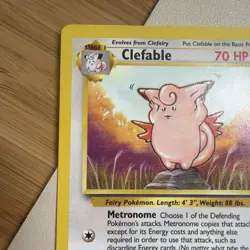 Clefable 17/64 Jungle Unlimited Non Holo Rare 1999 WOTC Pokemon TCG LP - Image 5