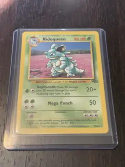 Pokemon TCG Nidoqueen Jungle 23/64 Unlimited Rare LP Condition - Image 1