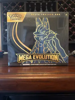 Pokemon TCG Mega Evolutions Lucario Elite Trainer Box ETB / NEW / SEALED - Image 1