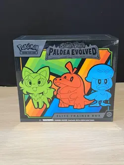 POKEMON SCARLET & VIOLET PALDEA EVOLVED FACTORY SEALED ELITE TRAINER BOX ETB - Image 1