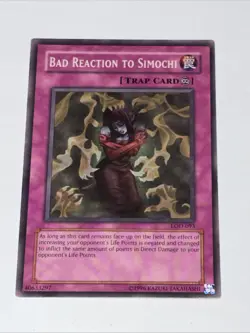 1996 Yu-Gi-Oh! Bad Reaction to Simochi #LOD-093 - Image 1