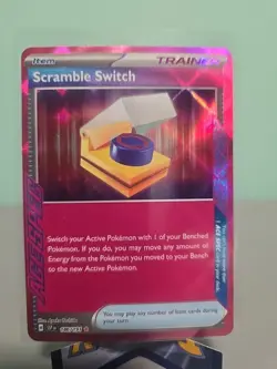 Scramble Switch 186/191 AceSpec Trainer - Pokemon Surging Sparks SV08 - NM/M - Image 1
