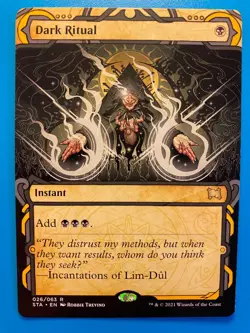 MTG 1x Dark Ritual # 26 Strixhaven: Mystical Archive Magic the Gathering x1 NM - Image 1