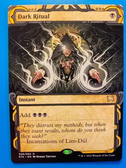 MTG 1x Dark Ritual # 26 Strixhaven: Mystical Archive Magic the Gathering x1 NM - Image 1