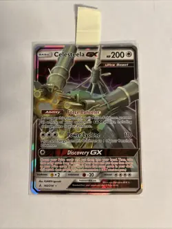 Celesteela GX 163/214 SM Unbroken Bonds Lightly Played Pokemon TCG - Image 1