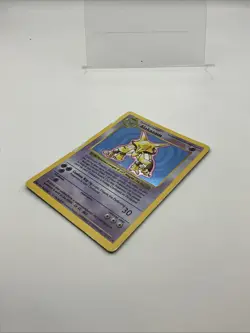 Pokemon TCG Alakazam 001/102 Base Set (Shadowless) Vintage Holo WOTC 1999 HP - Image 4