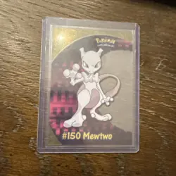 Pokemon Card Mewtwo #150 PC5 Topps TV Animation Edition EX rare - Image 1