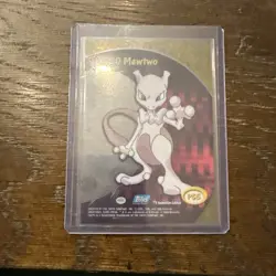 Pokemon Card Mewtwo #150 PC5 Topps TV Animation Edition EX rare - Image 2