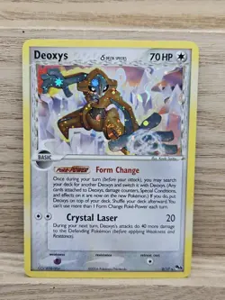 Deoxys Delta Species 2/17 POP Series 4 Swirl Holofoil 2006 Pokemon Card TCG (78) - Image 1
