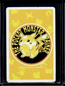 1998 Pokemon JP Playing Cards Yellow Vaporeon 9 of Hearts #134 - Image 2