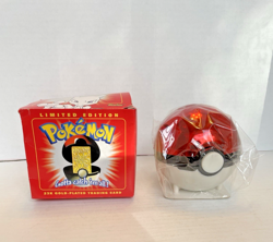 Pokemon Burger King 23k Gold Plated Trading Card Mewtwo Sealed In Red Box, New - Image 1
