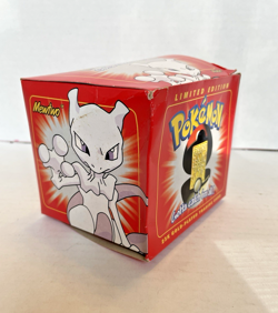Pokemon Burger King 23k Gold Plated Trading Card Mewtwo Sealed In Red Box, New - Image 3