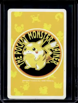 1998 Pokemon JP Playing Cards Yellow Bulbasaur Ace of Diamonds #001 - Image 2