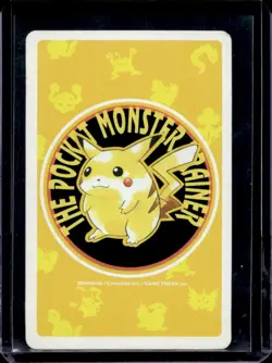 1998 Pokemon JP Playing Cards Yellow Zapdos 4 of Diamonds #145A - Image 2