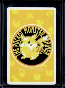 1998 Pokemon JP Playing Cards Yellow Ash Ketchum Trainer Jack of Spades NNO - Image 2