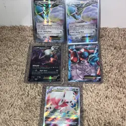 Pokemon TCG Altaria, Darkrai EX, Deoxys EX, Zoroark Holo - 5 Cards - English - Image 1