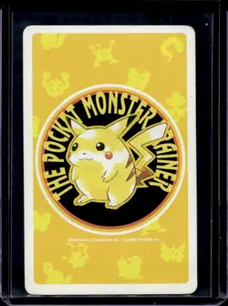 1998 Pokemon JP Playing Cards Yellow Gym Leader Trainers Joker NNO - Image 2