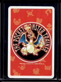 1996 Pokemon JP Playing Cards Red Professor Oak Joker NNO - Image 2