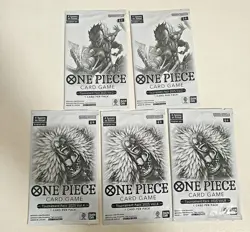🔥 One Piece Card Game Tournament Packs - ENGLISH - Lot of 5 🔥 - Image 1