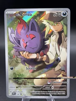 N's Zorua - 189 (Pokemon Center Exclusive) 189 Sv: Scarlet & Violet Promo Cards - Image 1