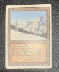 MTG 1994 Taiga Revised Magic The Gathering Dual Land - Image 1