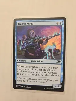 Transit Mage - Aetherdrift - LP - Uncommon - Creature - Image 1