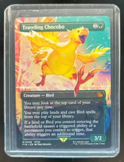 2025 Magic: The Gathering Final Fantasy Traveling Chocobo BL Rare #0406 - Image 1