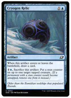 Cryogen Relic - 0052 - Edge of Eternities - MTG - NM - English - Ships Now - Image 1