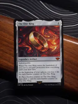 MTG Magic The Gathering The One Ring Lord of the Rings - NM - Image 1