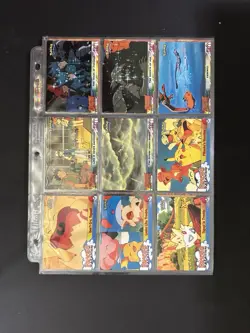 1999 Topps Pokemon the First Movie Complete Set 72 Cards Non Holo Charizard - Image 5