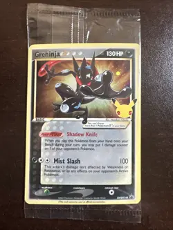Greninja Gold Star - SWSH144 - Black Star Promo [SEALED] - NM - Pokemon - Image 1