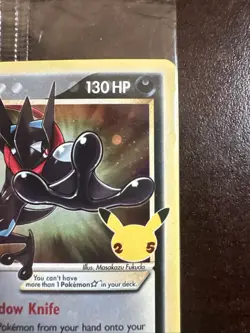 Greninja Gold Star - SWSH144 - Black Star Promo [SEALED] - NM - Pokemon - Image 3