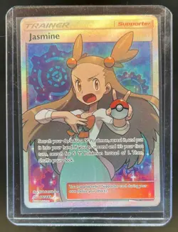 2019 Pokemon Sun & Moon Team Up Jasmine #177/181 - Image 1